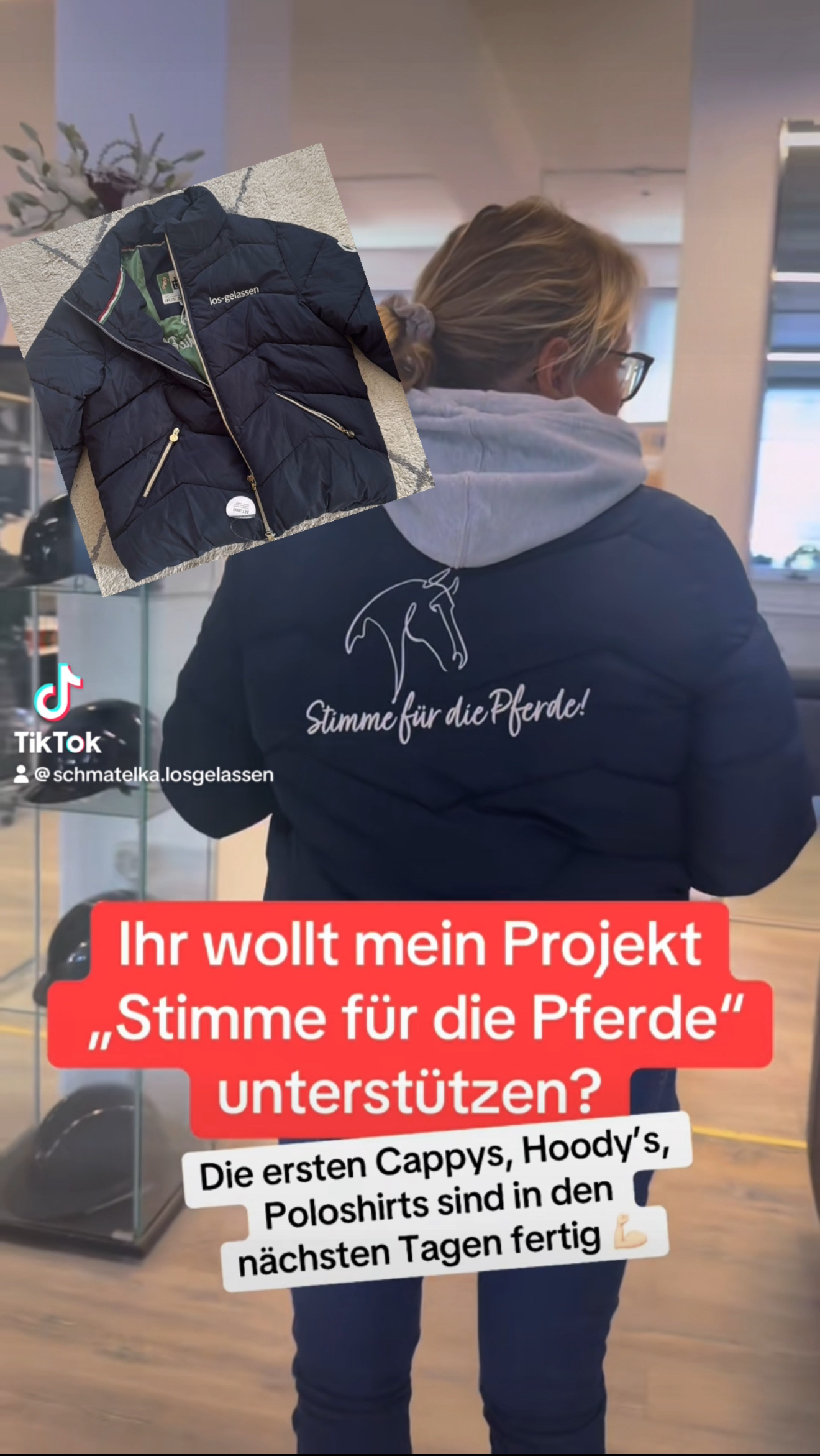 "Stimme für die Pferde" - so kannst Du mein Projekt unterstützen